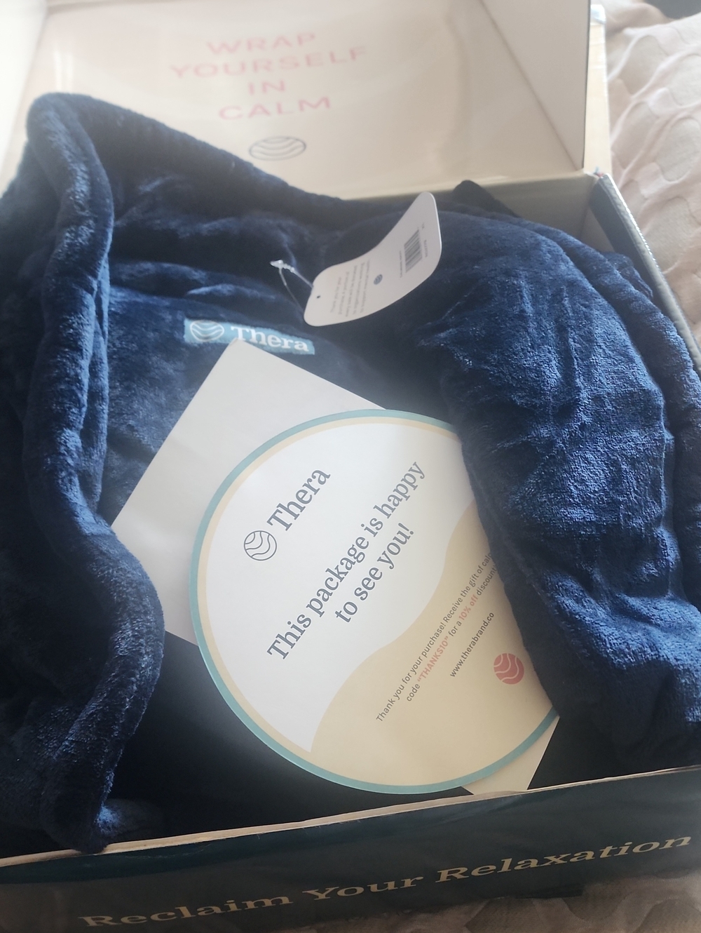 Thera Weighted Robe XL - NWT - Picture 3 of 8